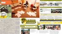 Webseitenauftritt von ADH Congo – von den Anfängen bis heute